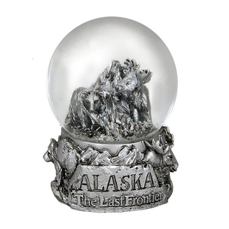 AMERICAWARE Americaware PSGALA65 Alaska 65 mm Snow Globe PSGALA65